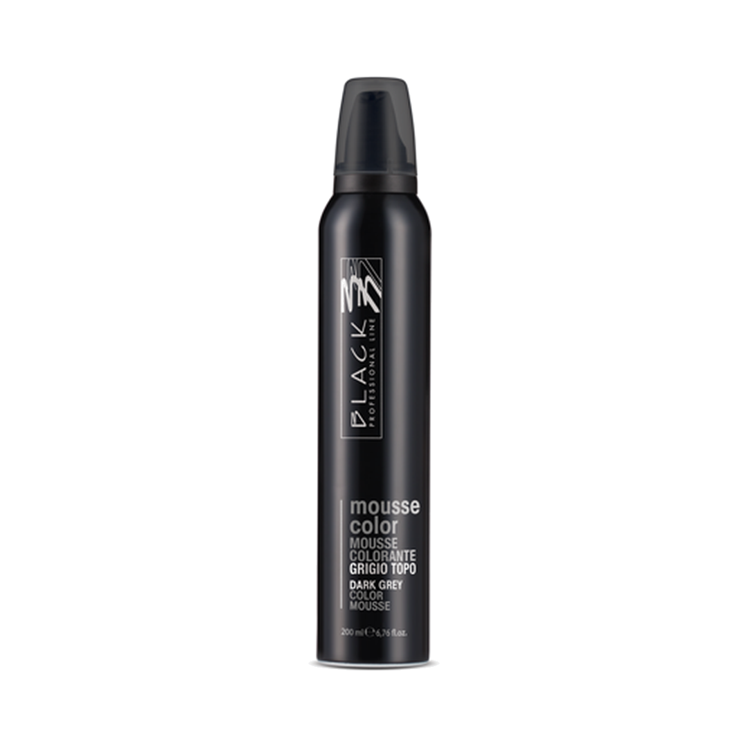 BLACK Mousse Color Mousse Colorante Cinza Escuro 200 ml