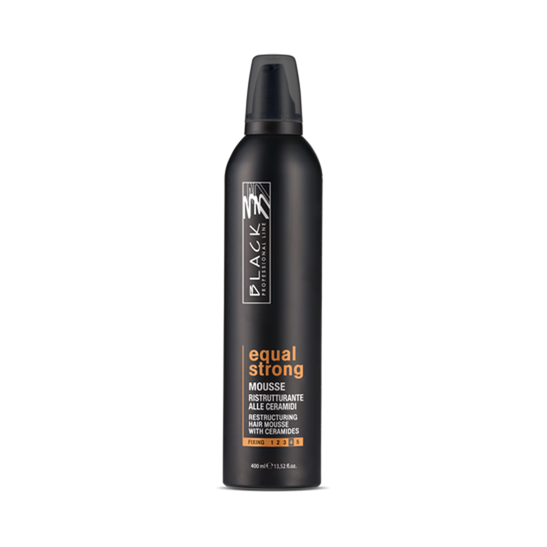 BLACK Mousse Equal Strong Reestruturante 400 ml