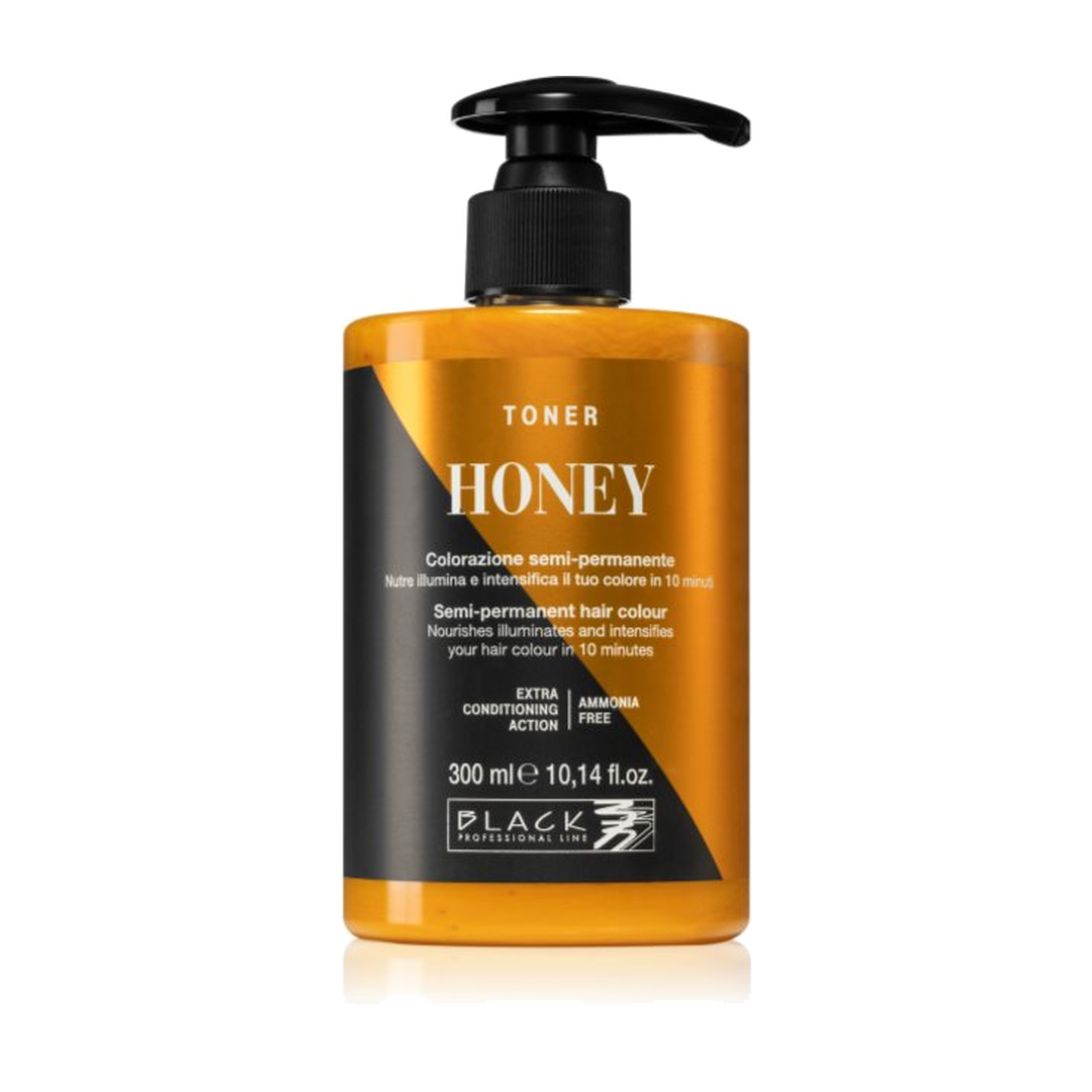 BLACK Toner Condicionador Colorante Honey 300 ml