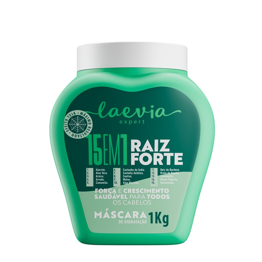 Laevia Expert Máscara 15 em 1 Raiz Forte 1 kg