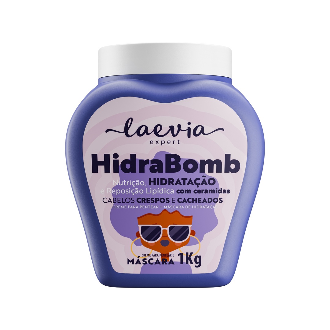 Laevia Expert Máscara e Creme de Pentear HidraBomb 1 kg