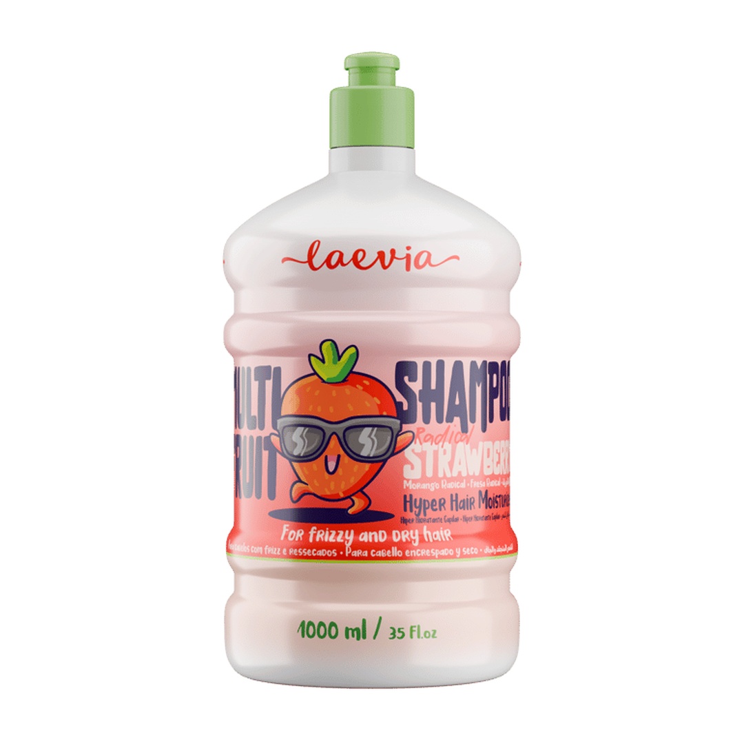 Laevia Multi Fruit Shampoo Morango Radical 1000 ml